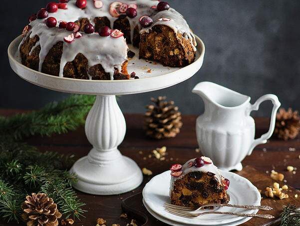 Christmas special rich plum cake